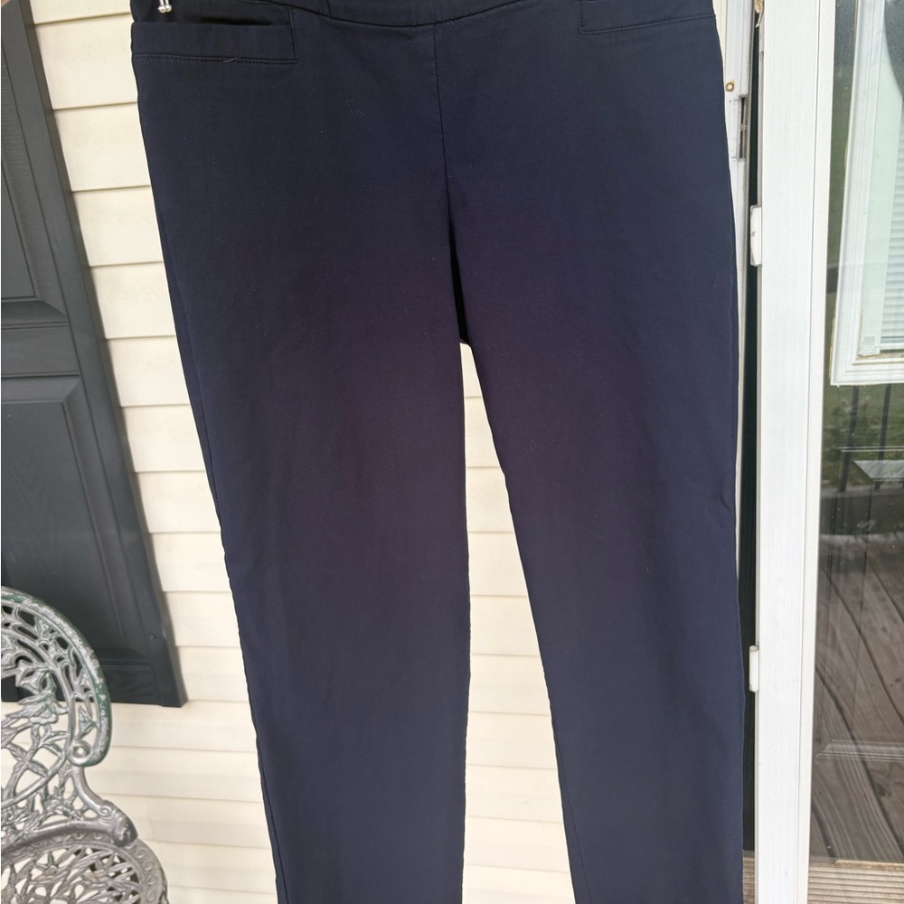 Kim Rogers Dark Blue Petite Pants